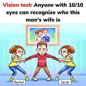 Only a sharp brain can spot who is the Man’s Real Wife in picture within 5 secs!