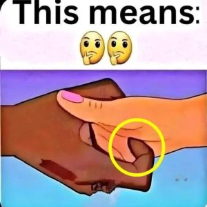 When a man scratches the palm of a woman’s hand, here’s what…