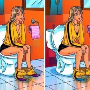 Only people with an IQ of 140 can spot all five differences!