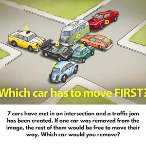 Which Car Triggers the Chain Reaction to Clear the Intersection? Few Can Solve This—Can You? Which Car Triggers the Chain Reaction to Clear the Intersection? Few Can Solve This—Can You?