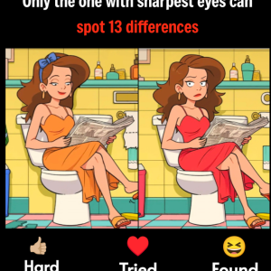 Only the One with the Sharpest Eyes Can Spot 13 Differences — Test Your Vision Like Never Before