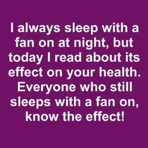 Is Sleeping With a Fan Blowing on Your Face Actually Harmful? What Every Senior Should Know