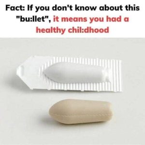 If you don’t know about this “bullet”, it means …