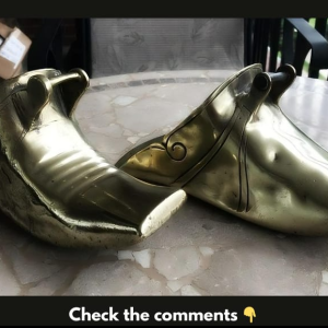 Found this weird-looking brass object at an estate sale…but what was it used for?