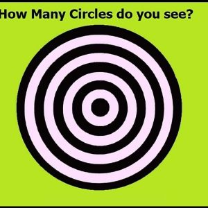 Puzzle for Testing Your IQ: Only a Genius can spot how many circles are there in the picture within 9 secs