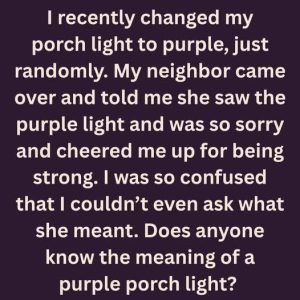 Why More Porch Lights Are Turning Purple — And What It Really Means Why More Porch Lights Are Turning Purple — And What It Really Means