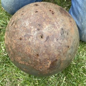 Found a Giant ~150 lb Steel Ball in a Creek — What’s Inside Is Shocking!