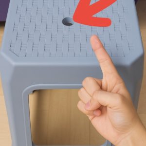 The Real Reason Plastic Chairs Have Holes