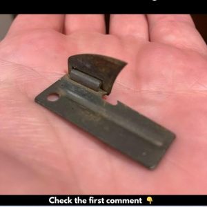 Rusted, forgotten, and barely bigger than a key, this curious tool sat untouched for decades. At first glance, it looks useless. Can you guess what it is