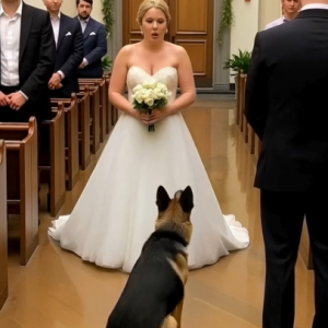 On Her Wedding Day, Her German Shepherd Blocked the Aisle—What Happened Next Was Incredible! On Her Wedding Day, Her German Shepherd Blocked the Aisle—What Happened Next Was Incredible!